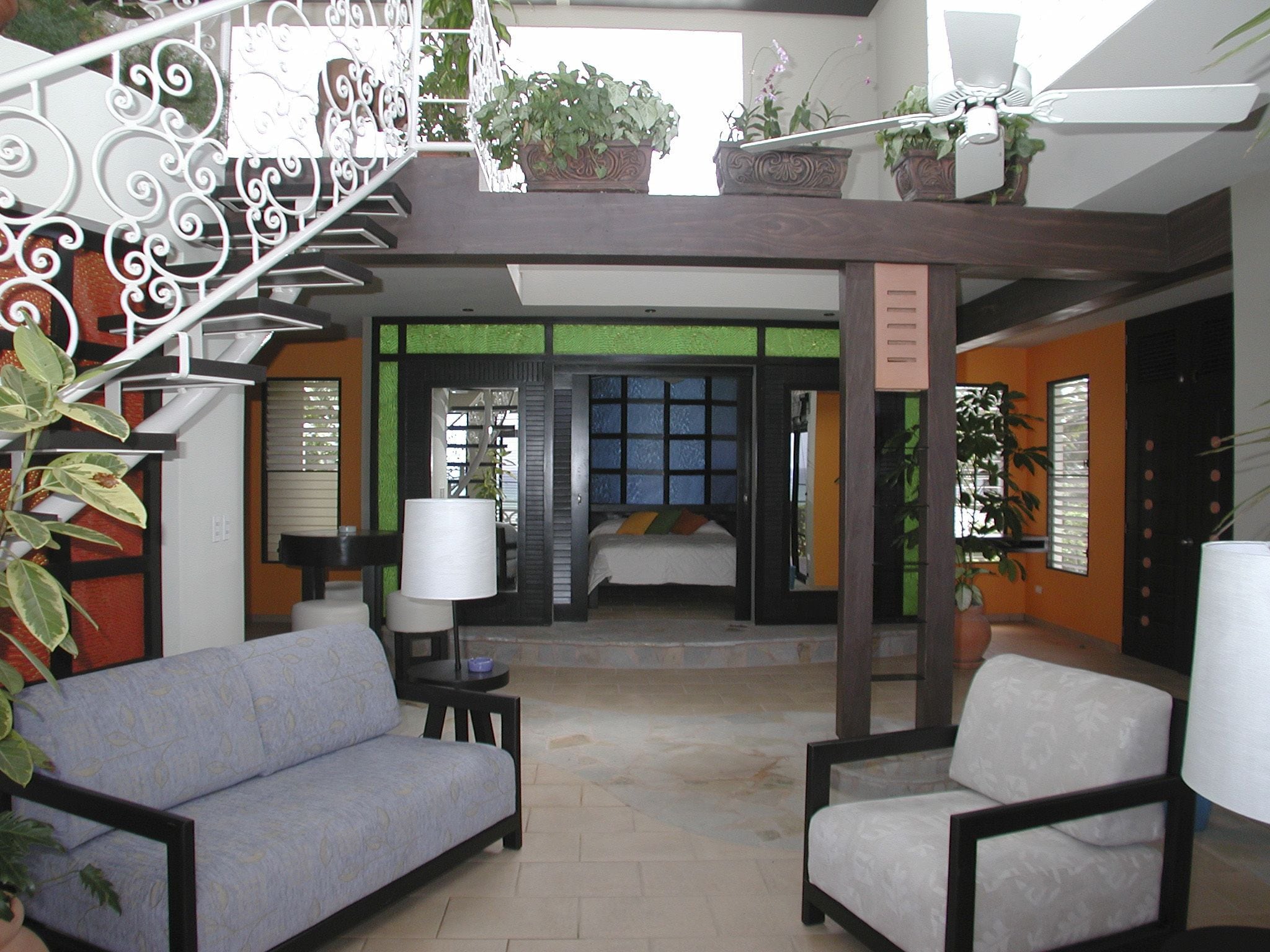 presidential penthouse, 2 bedrooms, terrace | living area | 32-inch flat-screen tv with satellite channels, tv