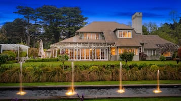 Front of property – evening/night