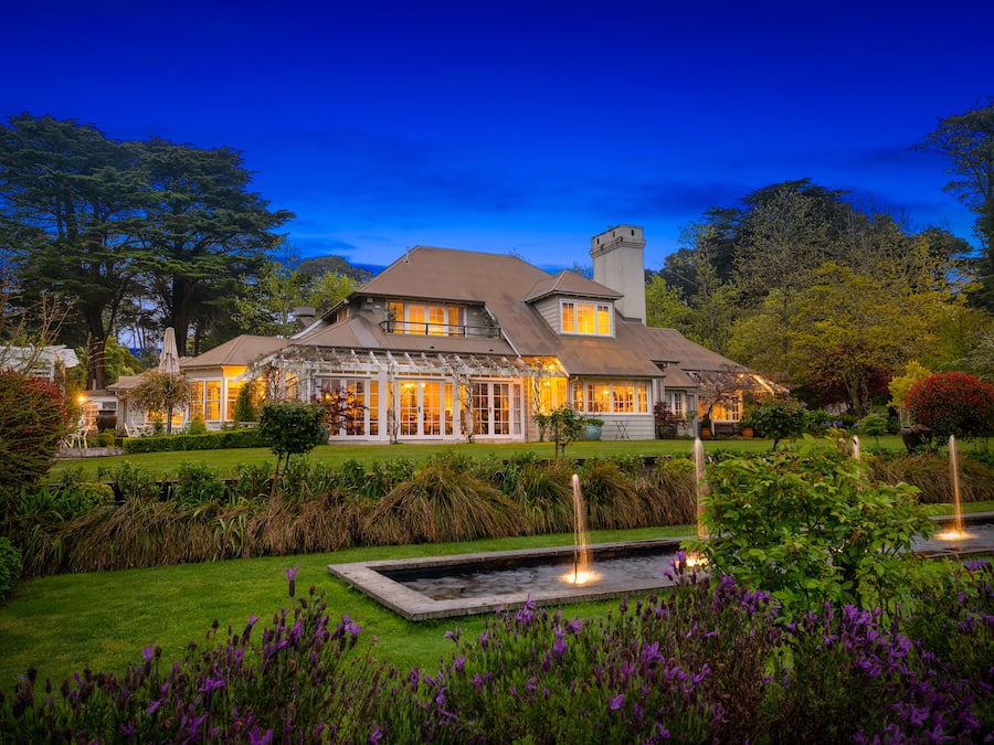 Front of property – evening/night