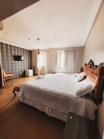 Desk, blackout curtains, iron/ironing board, free WiFi