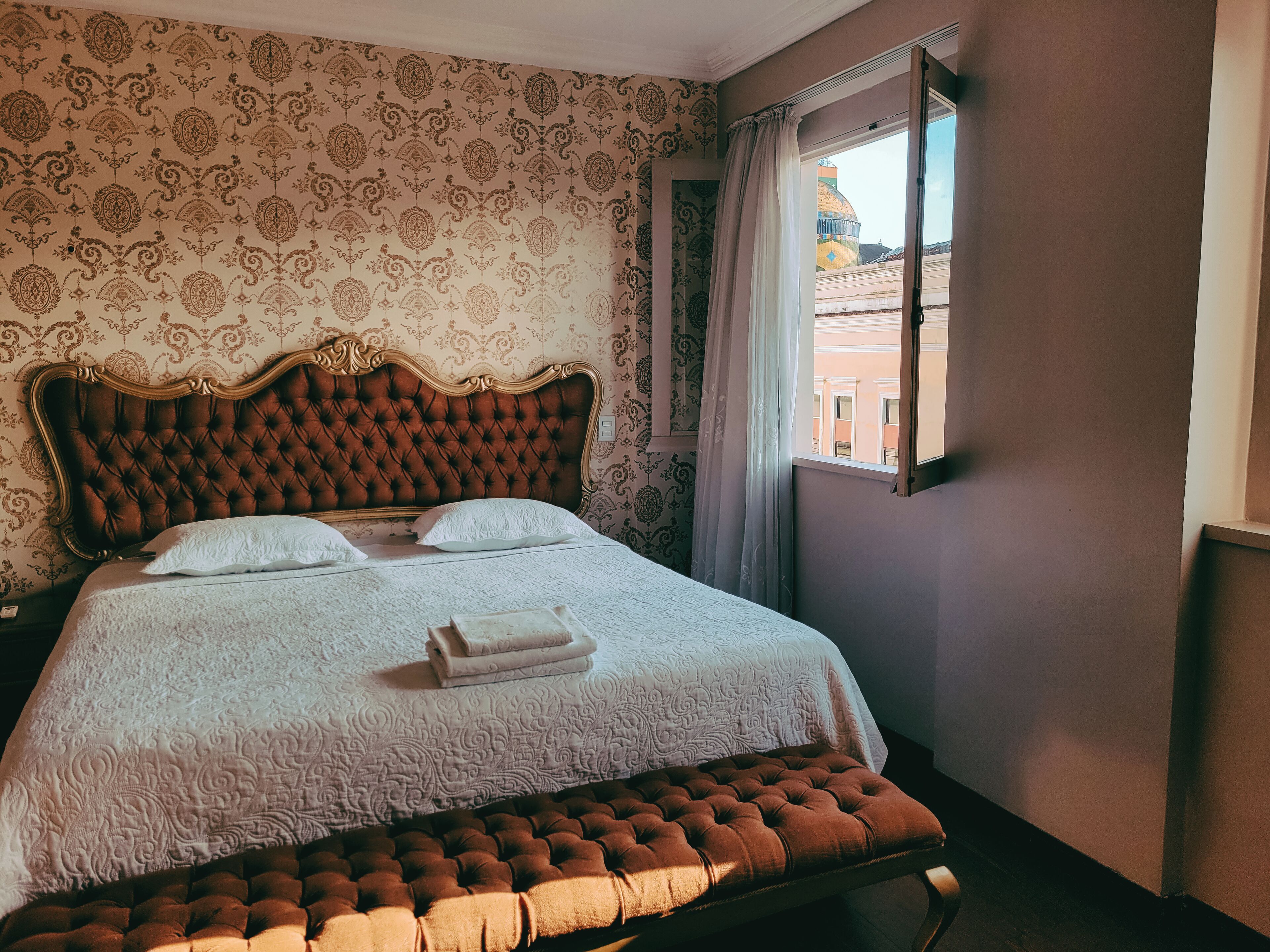 1 bedroom, desk, blackout curtains, iron/ironing board