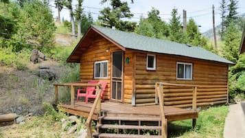 Chalet rustique Deluxe, 1 chambre | Décor unique, ameublement unique