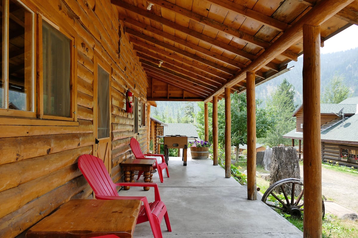 Cabin, 3 Bedrooms | Terrace/patio