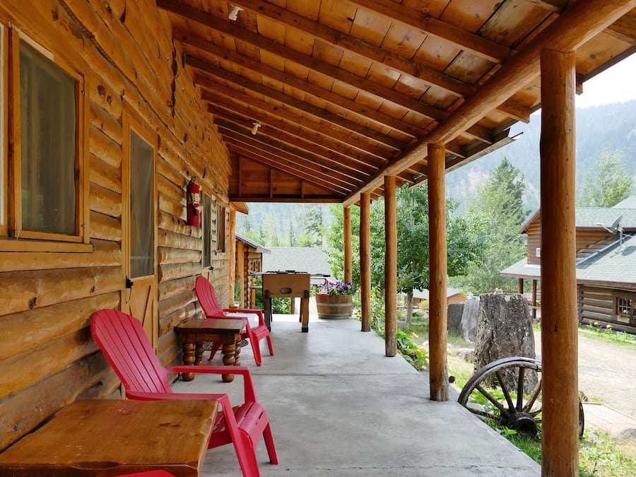 Cabin, 3 Bedrooms | Terrace/patio
