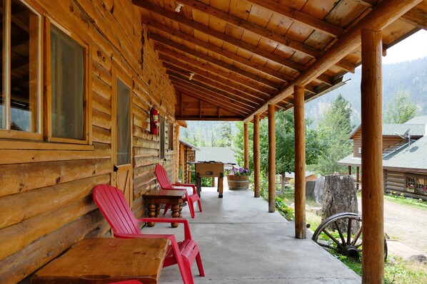 CabaƱa, 3 habitaciones | Terraza o patio
