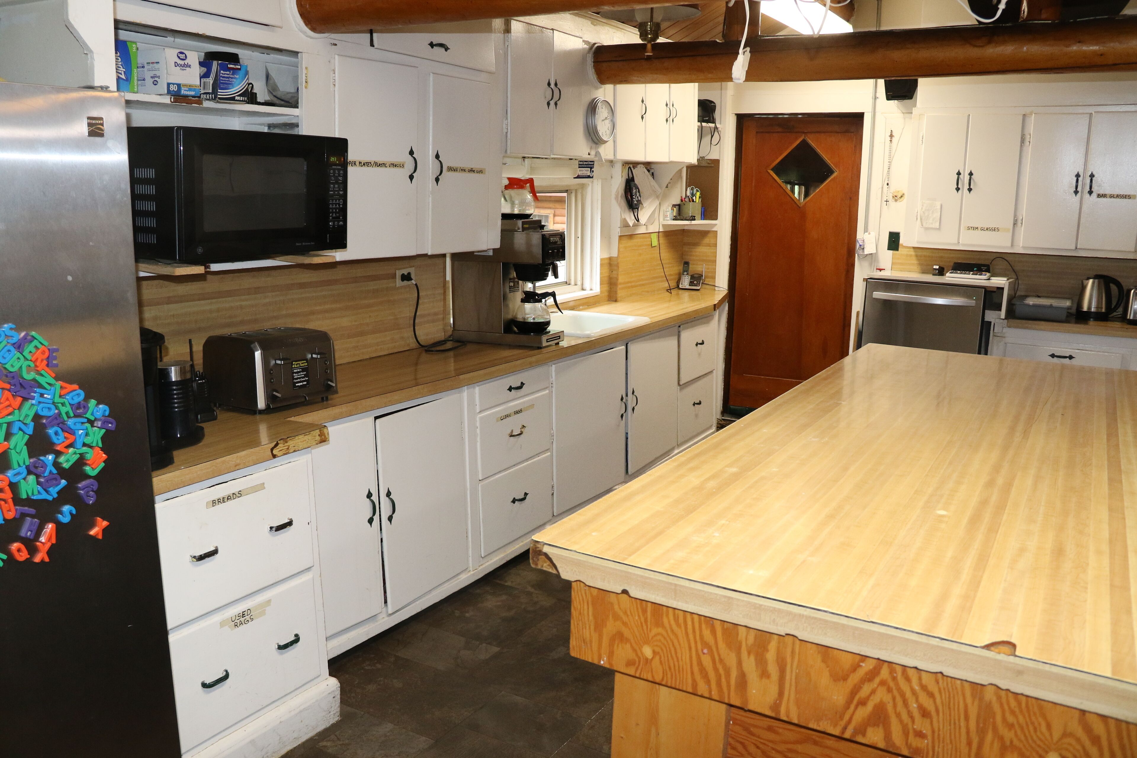 family cabin | private kitchen