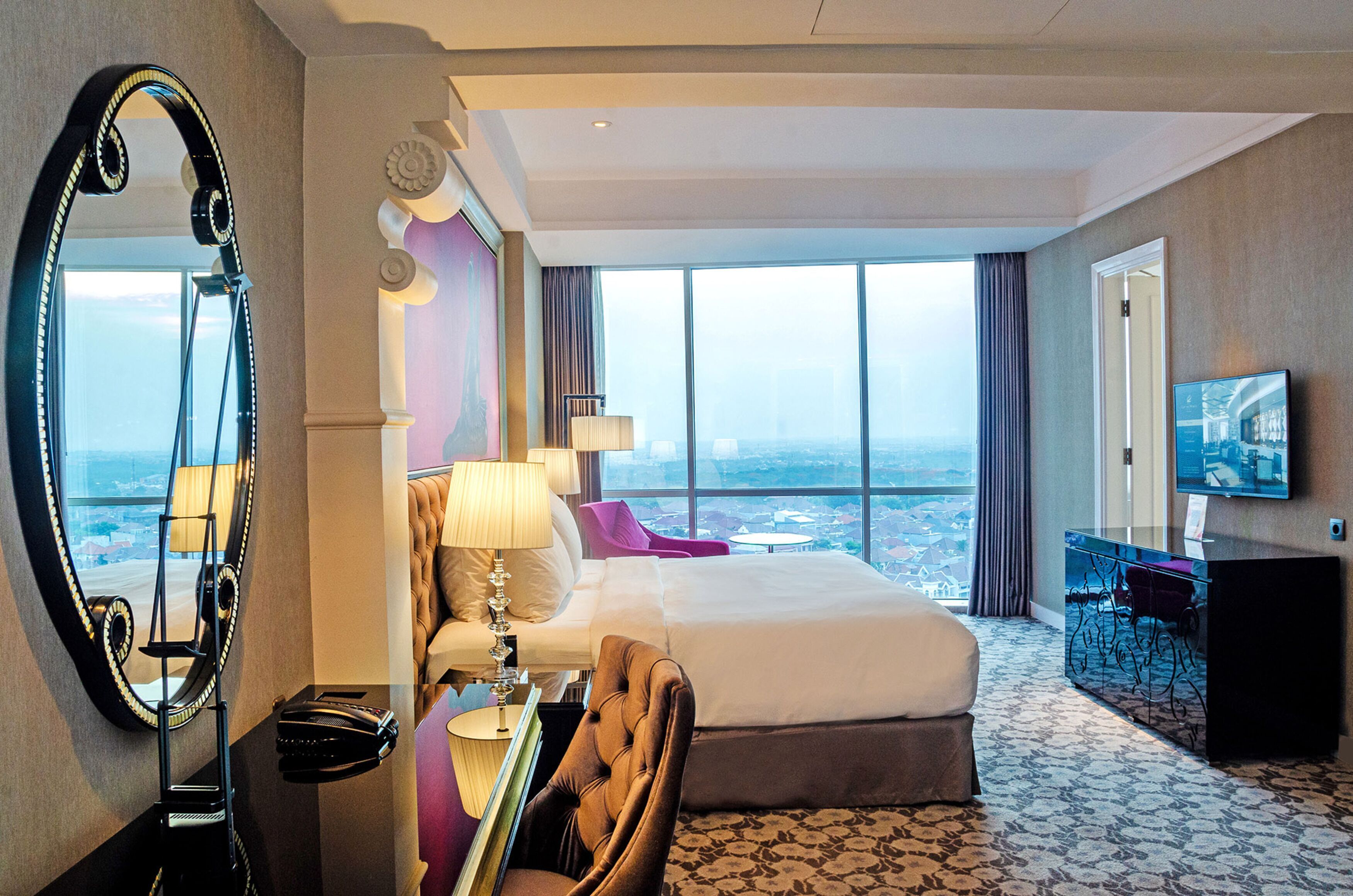 Minibar, in-room safe, desk, laptop workspace