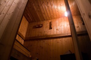 Sauna, baño de vapor, tratamientos corporales y aromaterapia