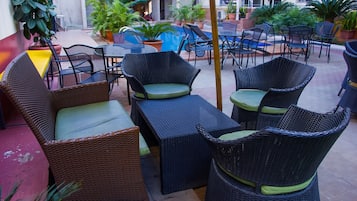Poolside bar