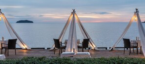 Vista a la playa o al mar