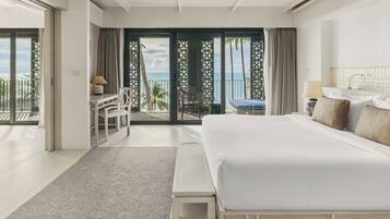 Beachfront Suite | Vue depuis le balcon