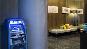 Distributeur de billets sur place