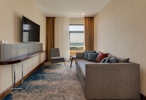 55-tums LED-tv med satellitkanaler och tv