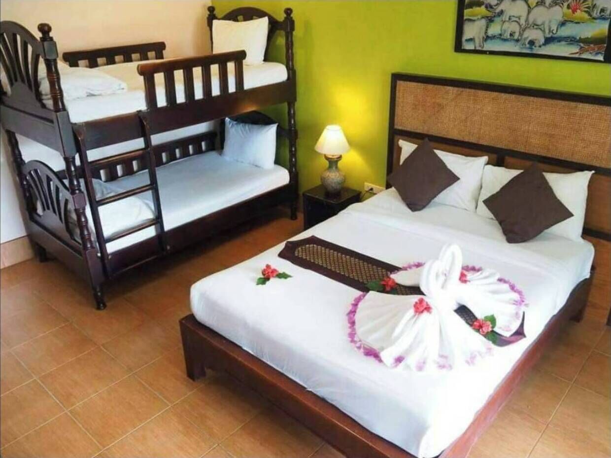 Family bungalow with bunk beds | Romfasilitet