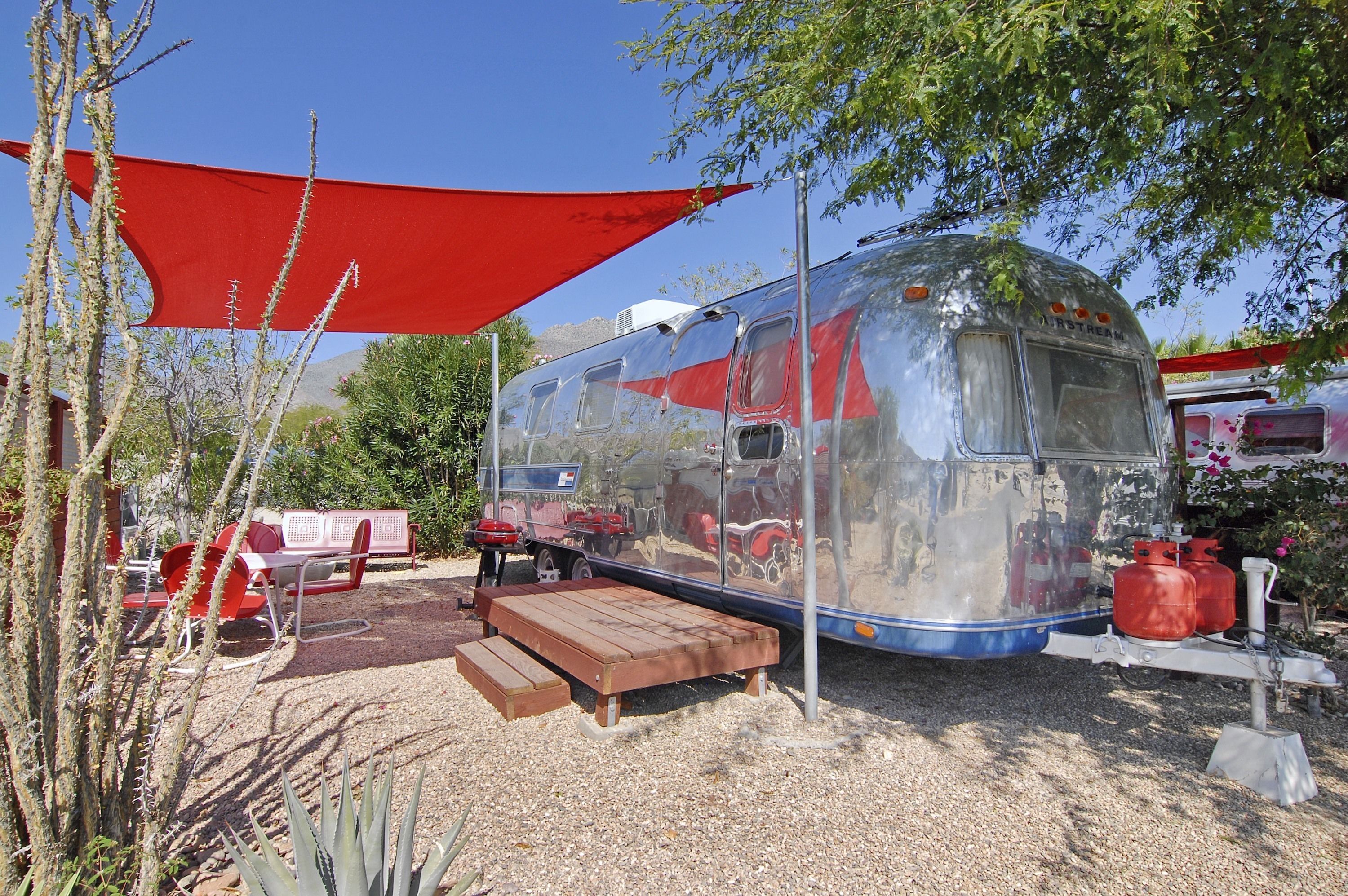 Vintage Airstream 27 foot -Two Twins | View from room