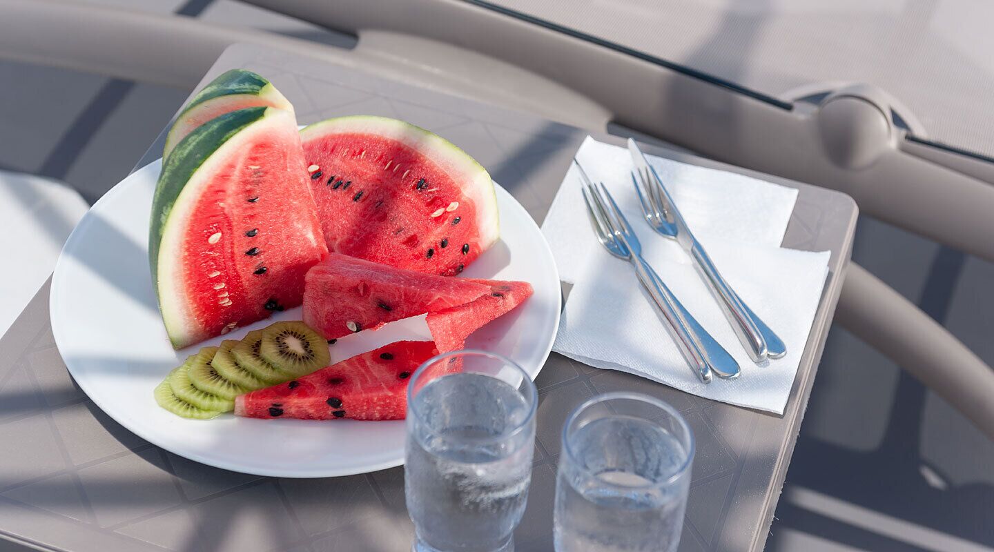 daily full breakfast (eur 25.00 per person)