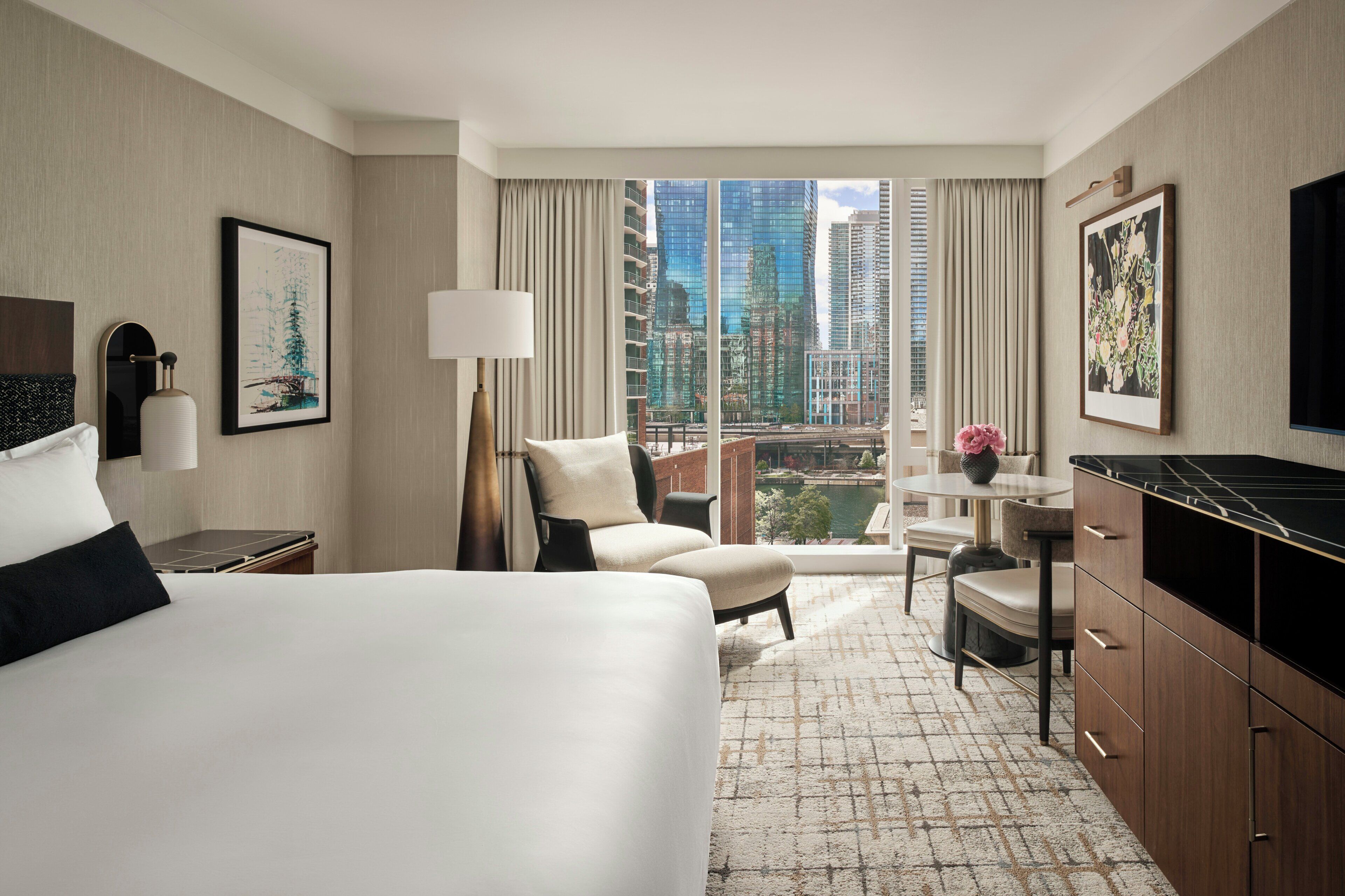 1 bedroom, premium bedding, down comforters, in-room safe