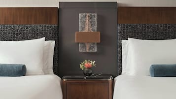 1 chambre, literie de qualité, couette en duvet