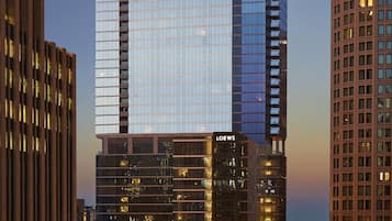 Front of property – evening/night