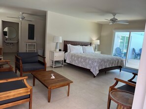Suite, 1 King Bed, Kitchen (The Palm) | Free WiFi, bed sheets - Sunshine Island Inn (Sanibel)