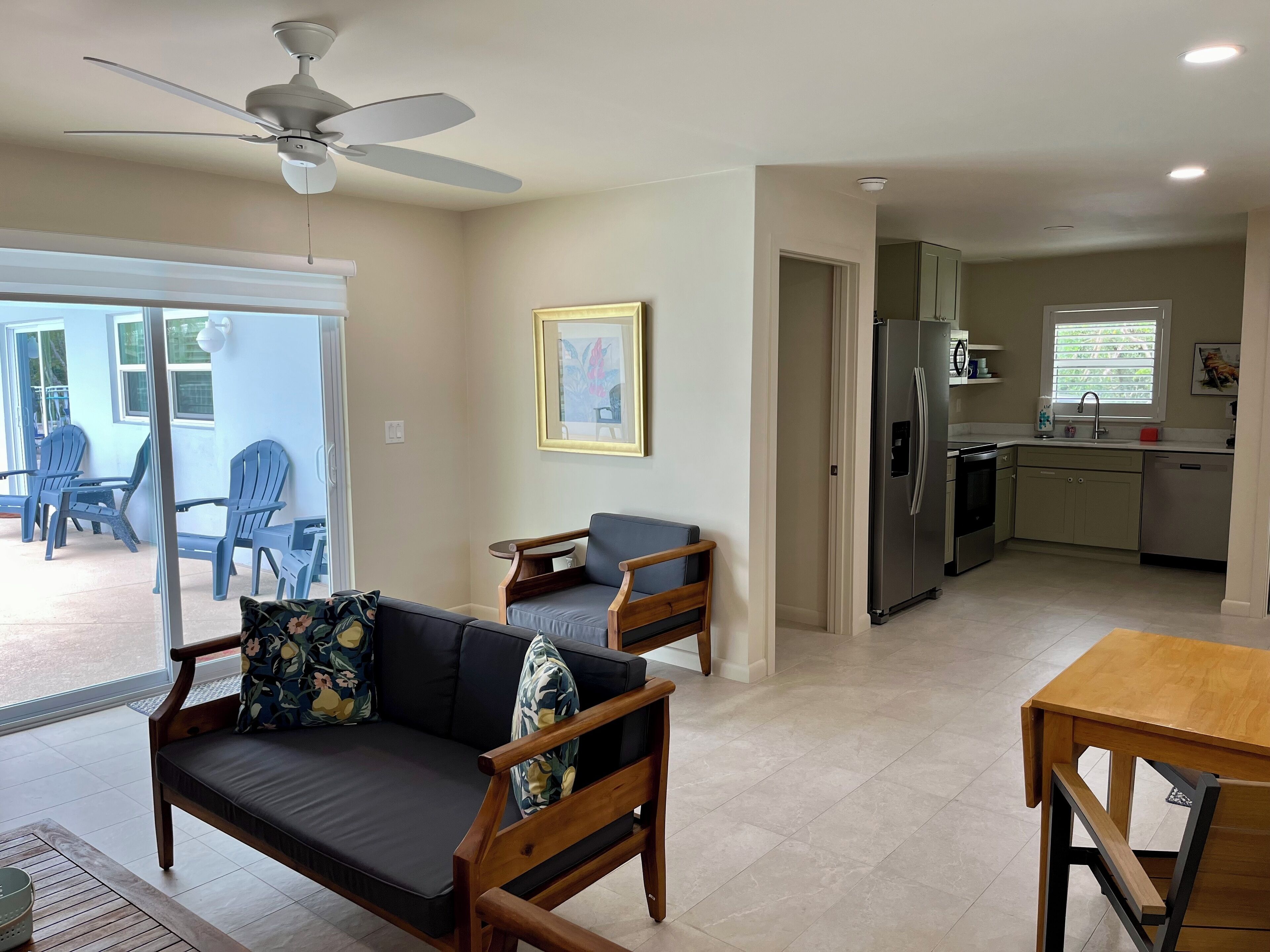 Suite, 1 King Bed, Kitchen (Banyan) | Living area | TV