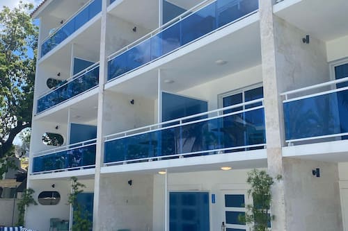 Fassade der Unterkunft