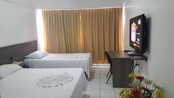 Single Room | Minibar, in-room safe, desk, free WiFi