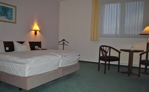 Desk, iron/ironing board, free WiFi, bed sheets