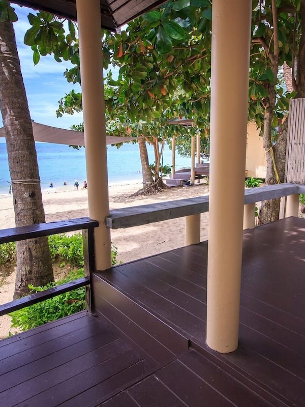 Romantic Bungalow, Beachfront | Vue de la chambre