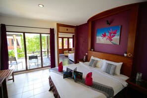 Priviledge Bungalow with Partial Seaview | Wi-Fi de cortesia, roupa de cama