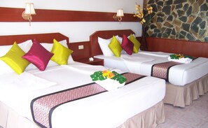Minibar, in-room safe, desk, rollaway beds - Phangan Orchid Resort (Ko Pha-ngan)