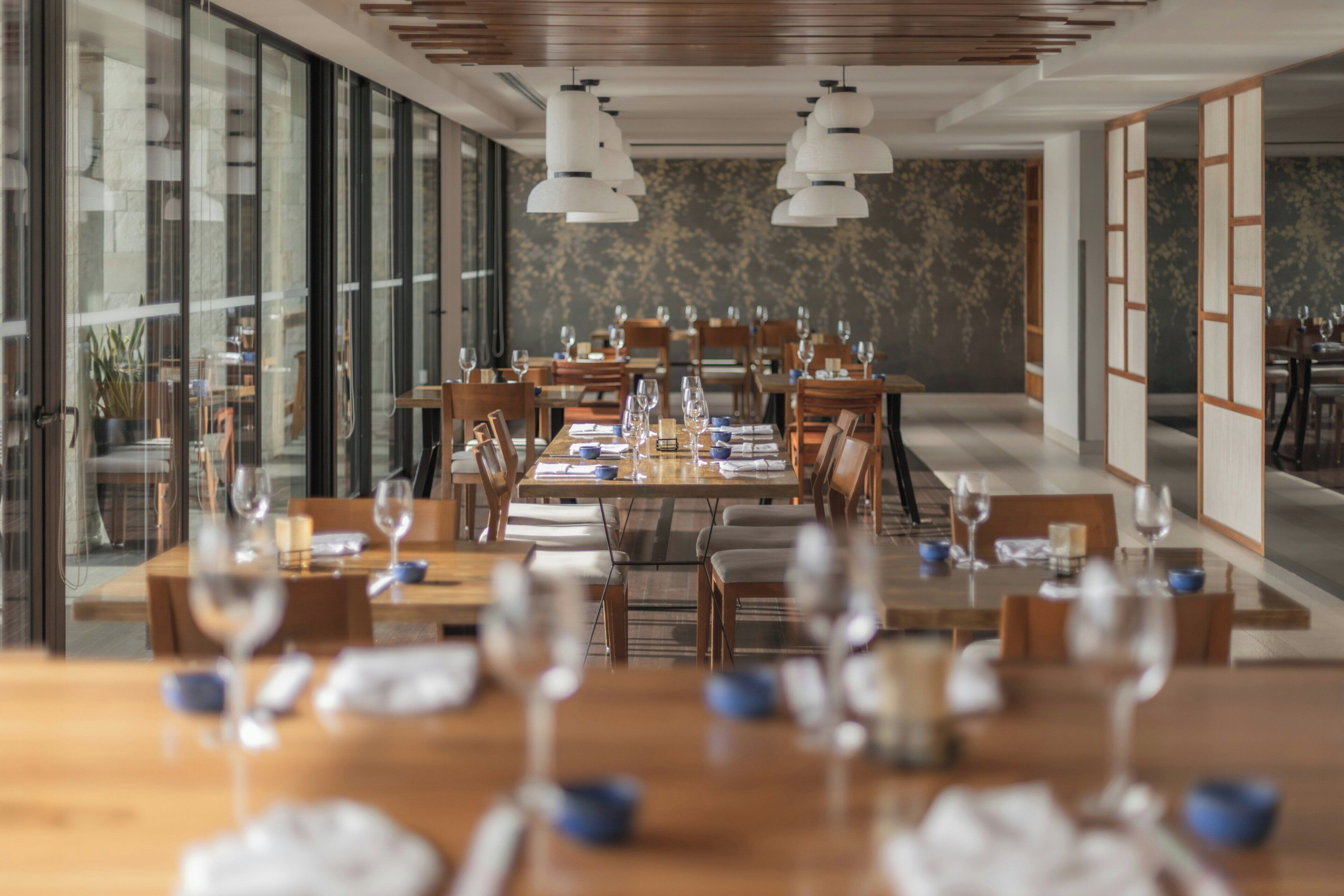 8 restaurantes: opção de café da manhã, almoço e jantar