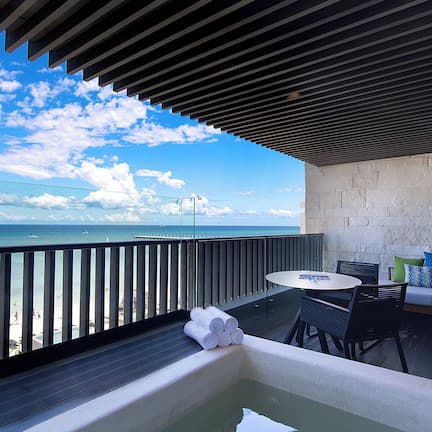 Suite (The Elixir Plunge Pool) | Free minibar, in-room safe, laptop workspace, blackout drapes