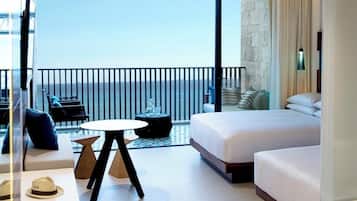 Habitación Premium, 2 camas de matrimonio (Ocean Front) | Vistas al mar