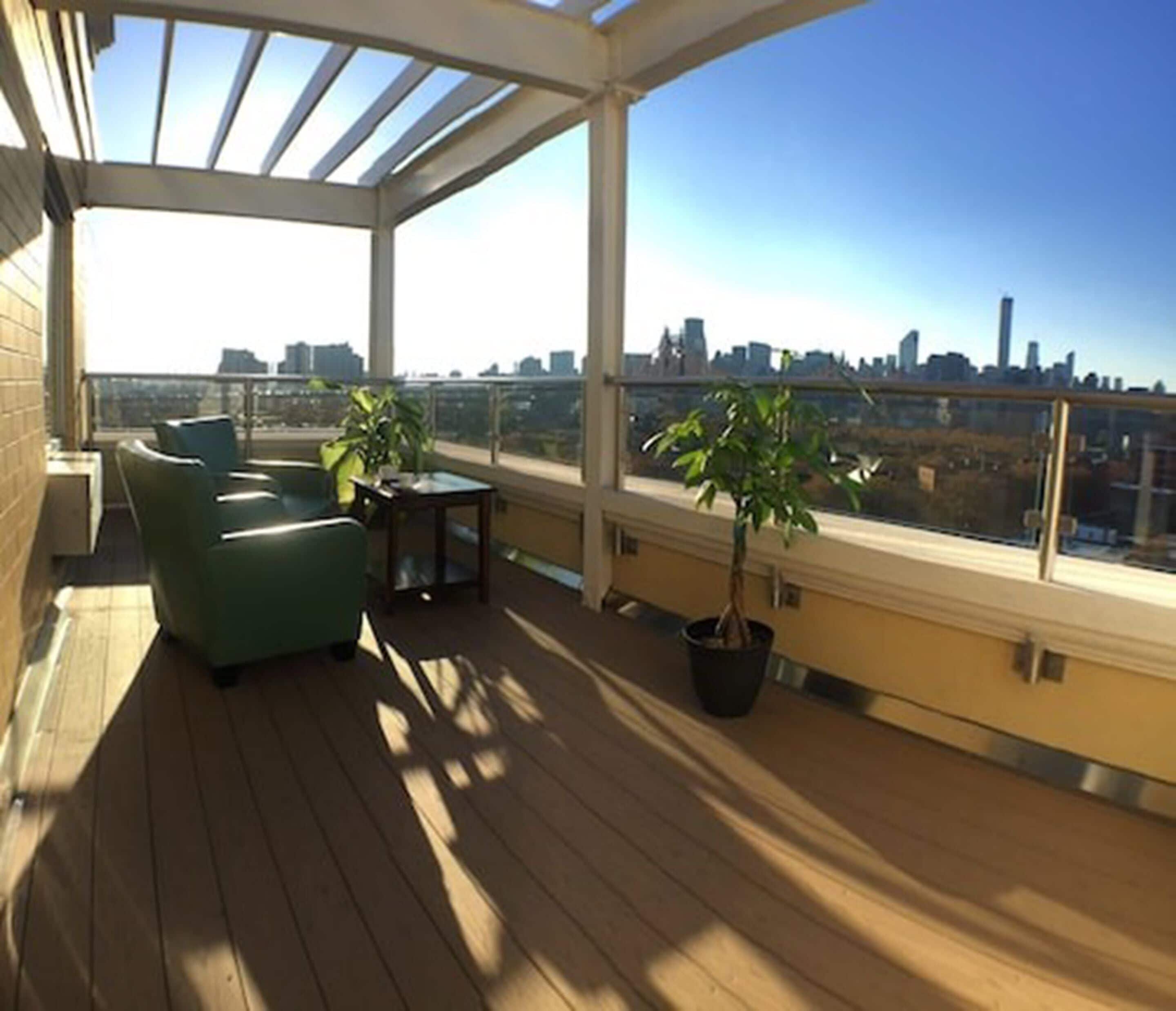 Vue depuis le balcon