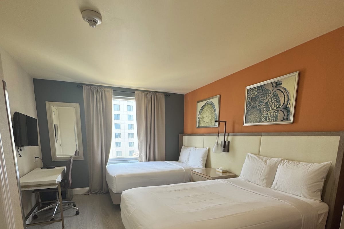 Free cots/infant beds, free WiFi, bed sheets, alarm clocks