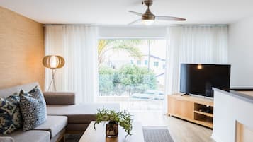 Apartment, 2 Bedrooms, Non Smoking | Living area | TV, DVD player