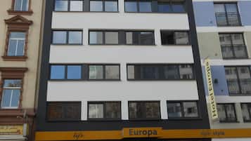 Fassade der Unterkunft