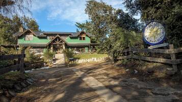 Façade de l’hébergement