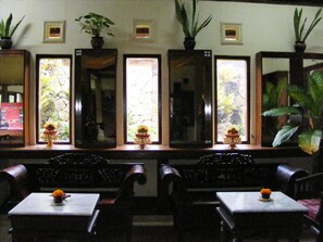 Sitzecke in der Lobby