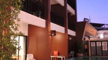 Deluxe Room, Pool Access | Terrace/patio