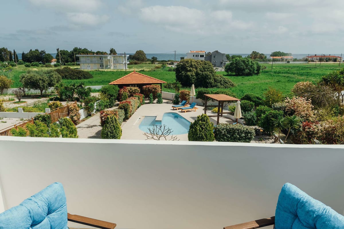 Villa Luxe, 2 chambres, piscine privée, vue mer | Terrasse/Patio