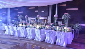 Indoor wedding