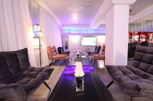 Sala de estar en el lobby