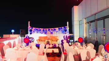 Área para banquetes al aire libre