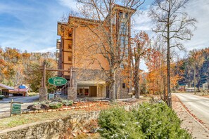 Façade de l’hébergement