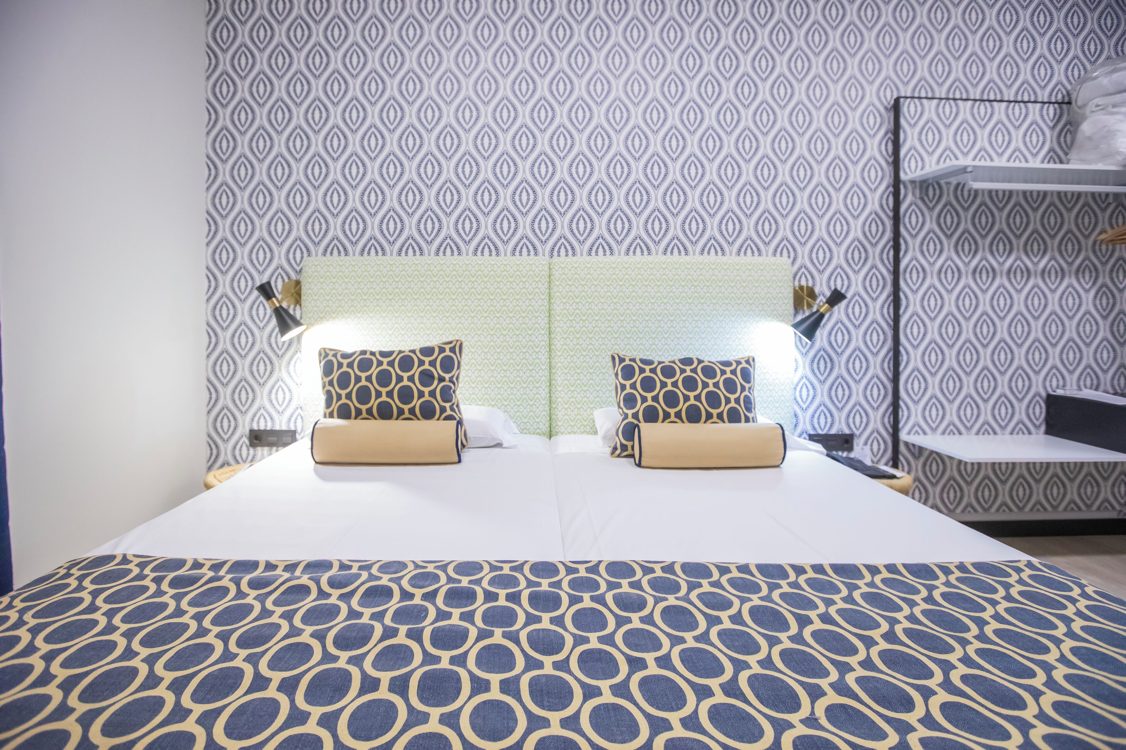 double or twin room | in-room safe, desk, soundproofing, free wifi