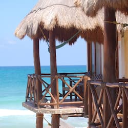 Panoramic Double Room, Ocean View, Beachfront | Living area