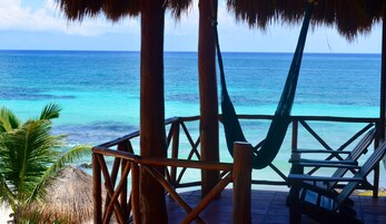 Panoramic Double Room, Ocean View, Beachfront | Terrace/patio