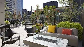 Terrasse sur le toit